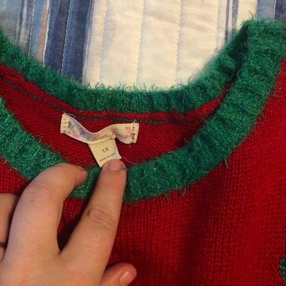 Llama Ugly Christmas Sweater - Picture 2 of 2